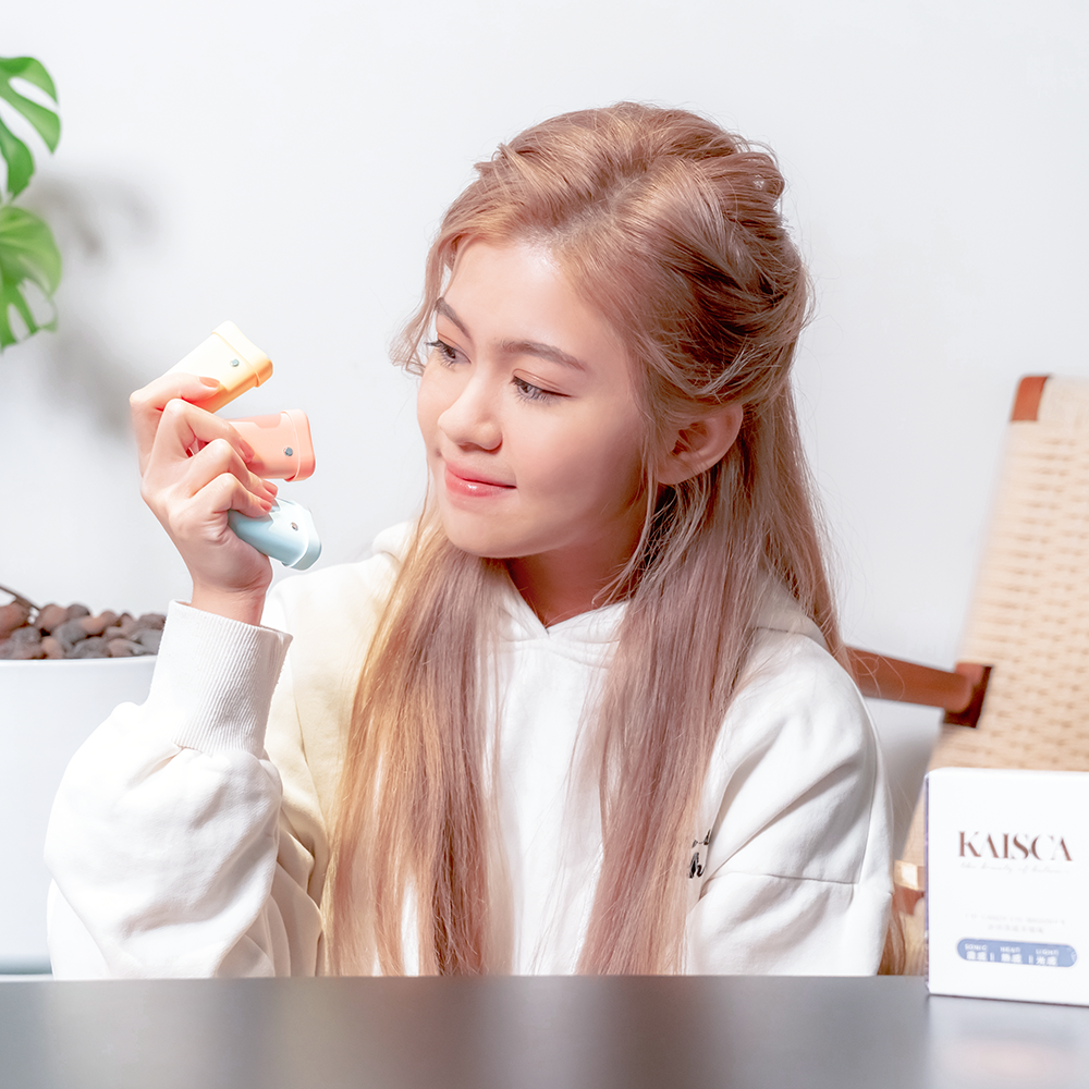 Eye Candy 迷你溫感美眼儀 - 蜜桃粉