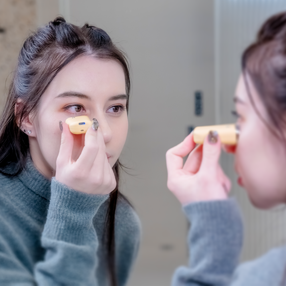 Eye Candy 迷你溫感美眼儀 - 蜜桃粉