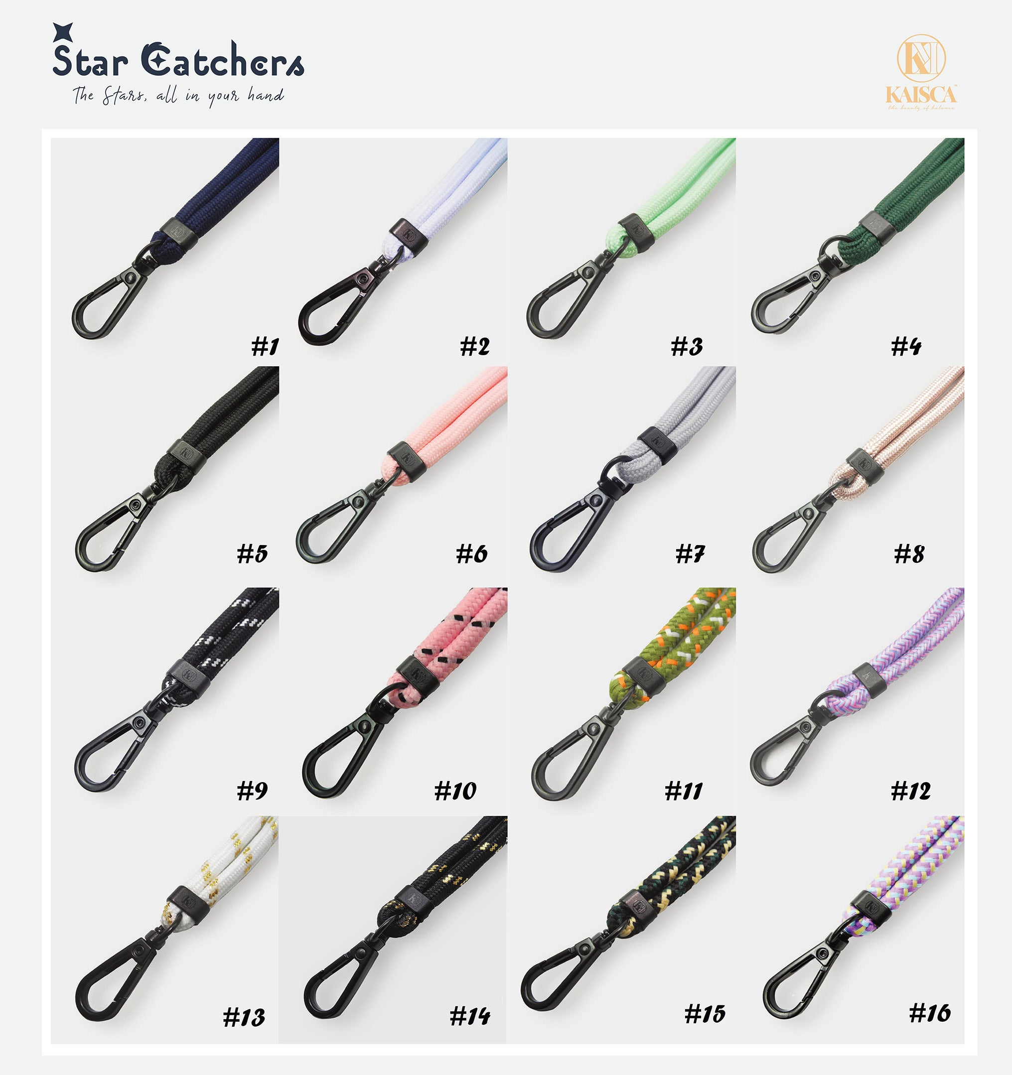 Star Catchers 星座主題手機掛帶 - 水瓶座