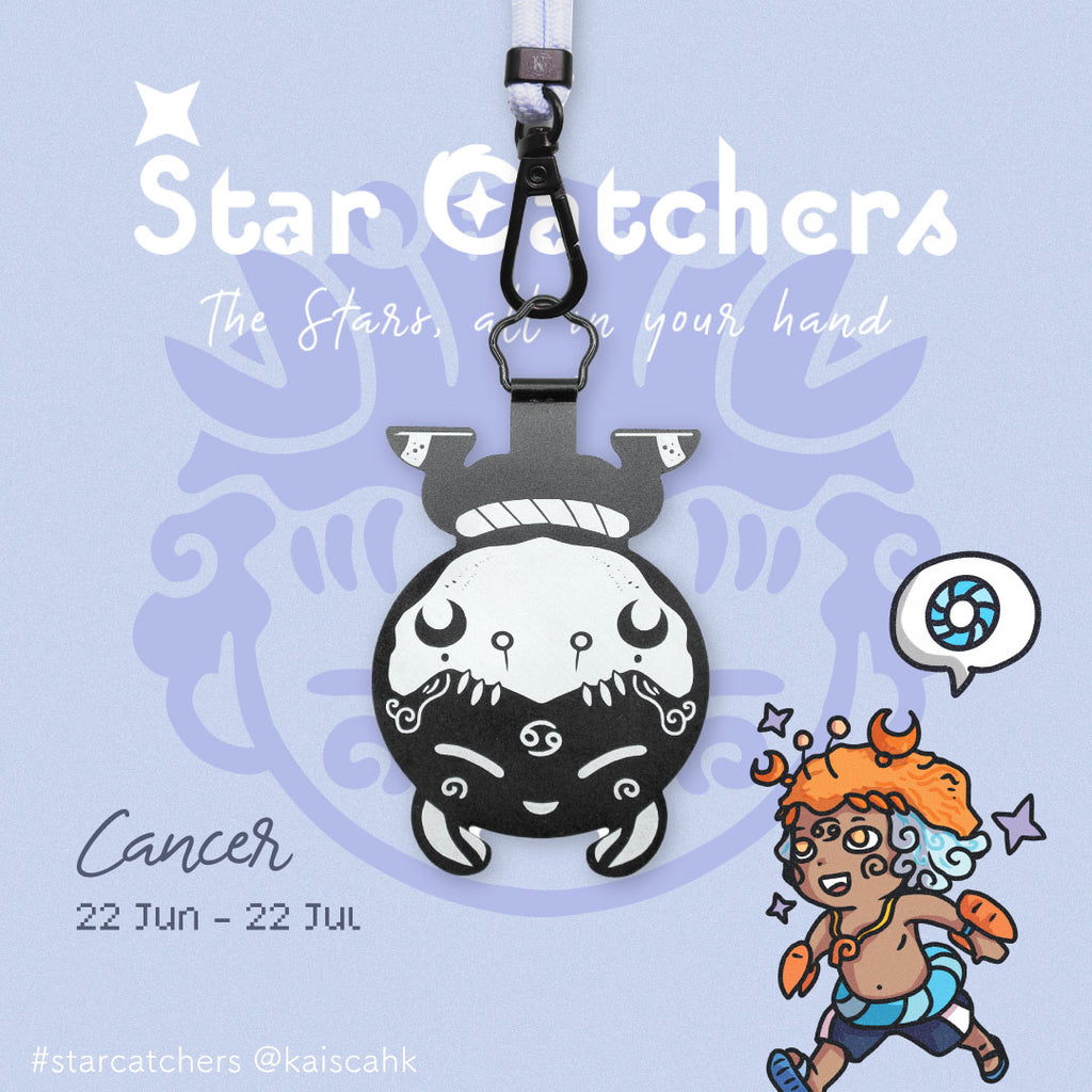 Star Catchers 星座主題手機掛帶 - 巨蟹座