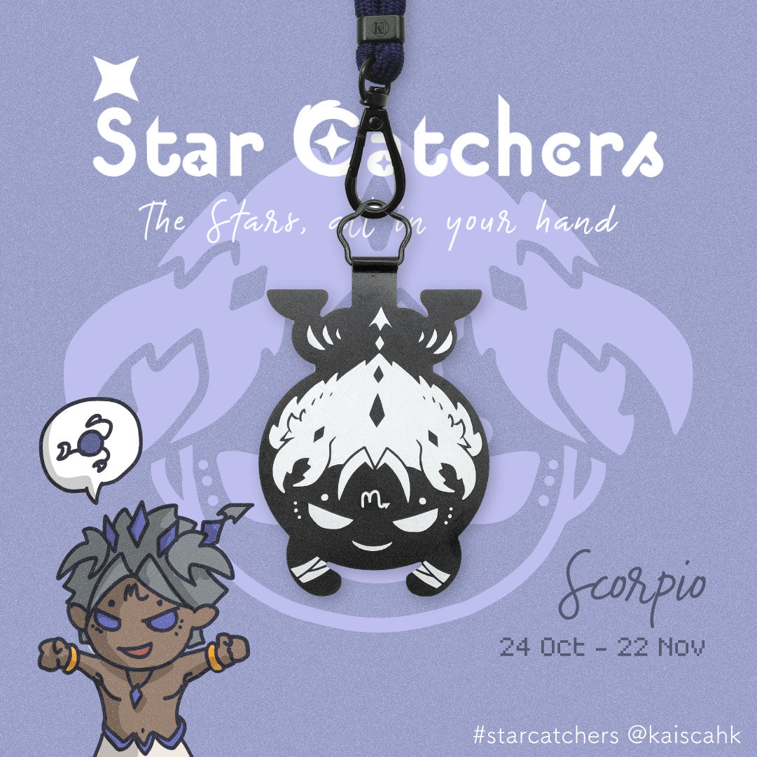 Star Catchers 星座主題手機掛帶 - 天蠍座