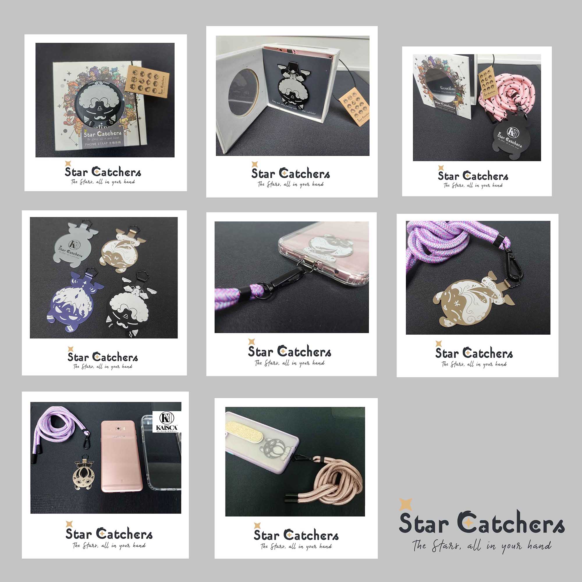 Star Catchers 星座主題手機掛帶 - 白羊座